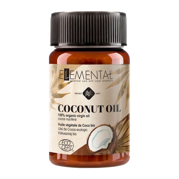 Kokos-jomfruolie, kologisk, 100ml
