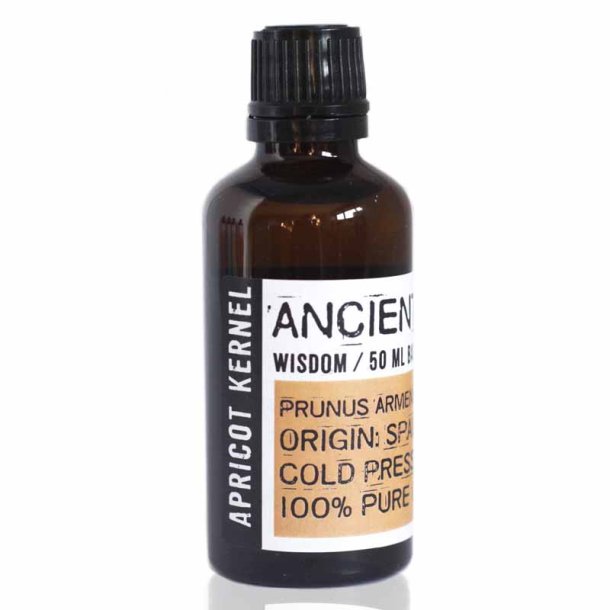 Abrikoskerne-olie (apricot kernel), koldpresset, 100 ml
