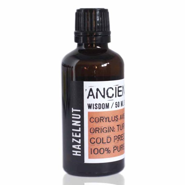 Hasselndde-olie (hazelnut), koldpresset, 100 ml