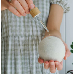 Uld-bolde til t�rretubling, � 8 cm