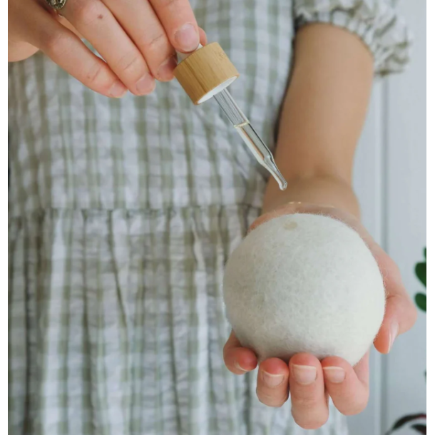 Uld-bolde til t�rretubling, � 8 cm