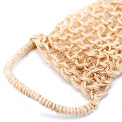 Ryg-skrubber af sisal, 100% naturlig